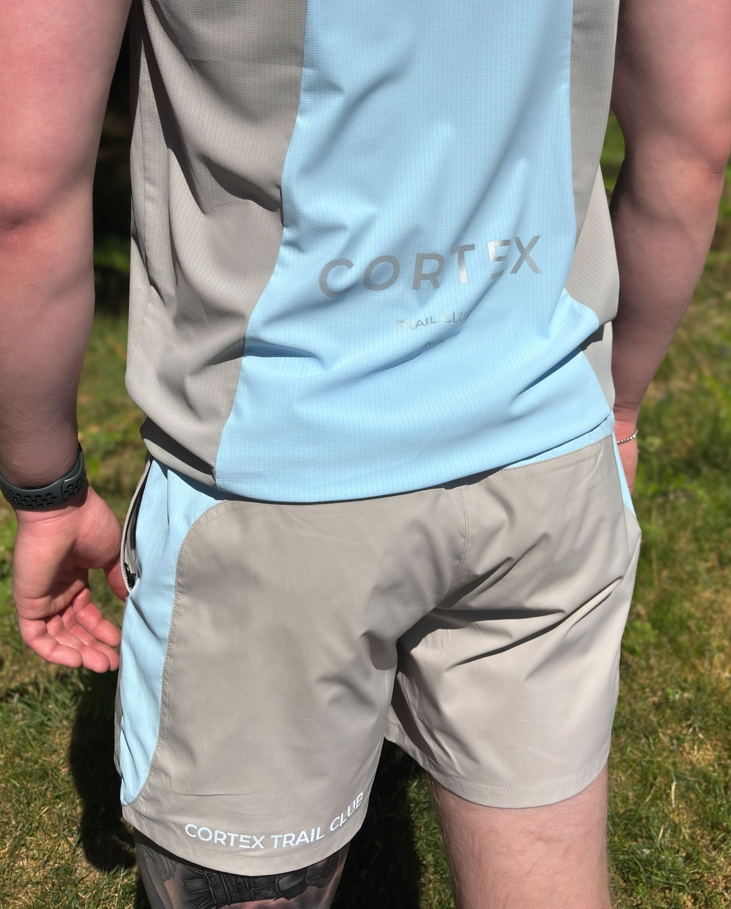 CairnSurge Shorts Slate/Skye Blue