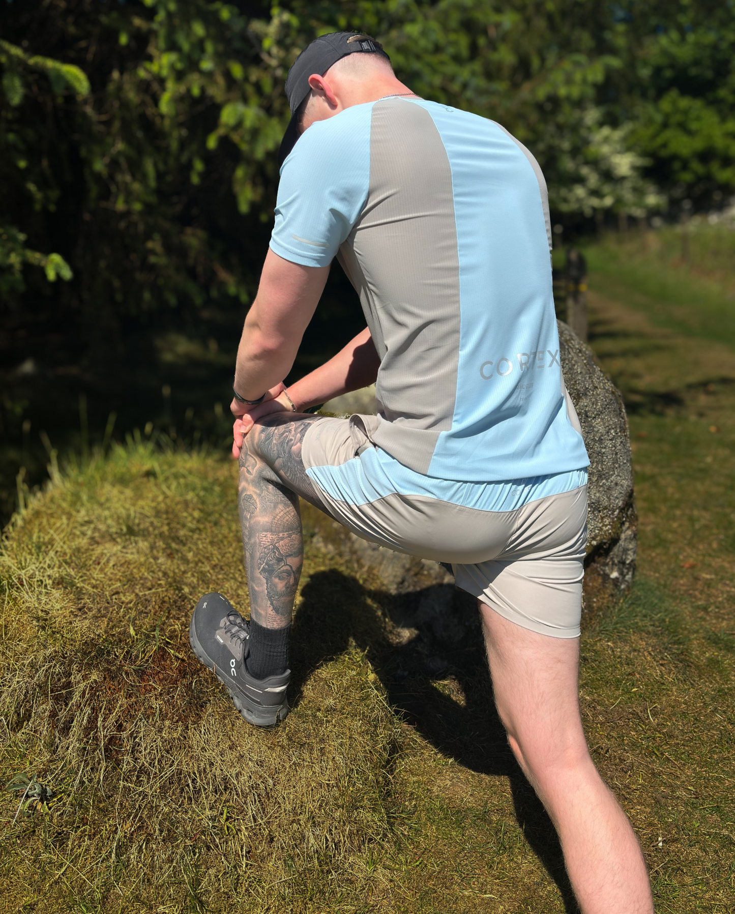CairnSurge Shorts Slate/Skye Blue